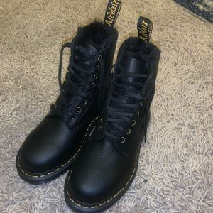 Brand New Womens size 6, Mens 4 Dr.Martens fleece lined